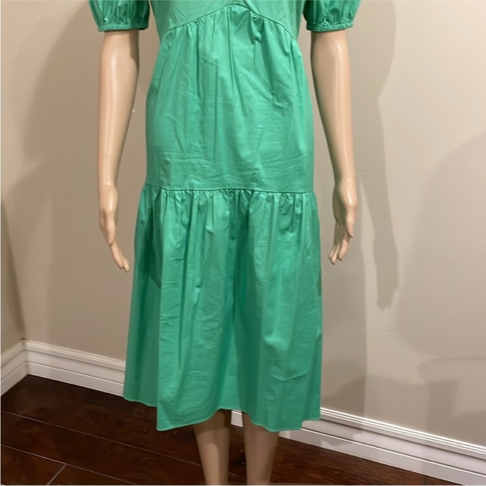 Donna Morgan Green Dress size US 2 - Picture 2 of 7